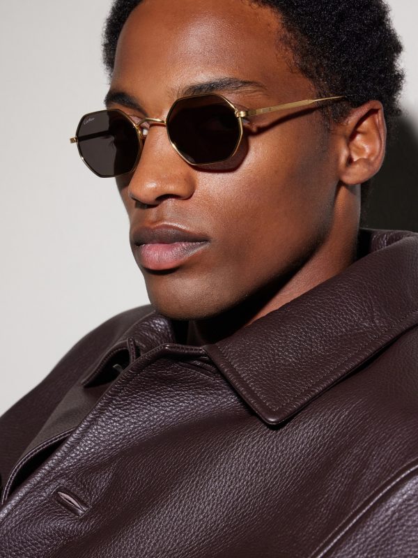 Rounded-Frame Melal Sunglasses - OU Rounded-Frame Melal Sunglasses - OU