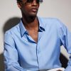 Squared-Frame Metal Sunglasses - BK