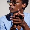 Squared-Frame Metal Sunglasses - OU