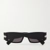 DiorBlackSuit XL S5I Rectangular Acetate Sunglasses
