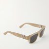 Dior Oblique S3I Rectangular-Frame Acetate Sunglasses - FR