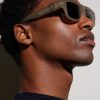 Dior Oblique S3I Rectangular-Frame Acetate Sunglasses - OU