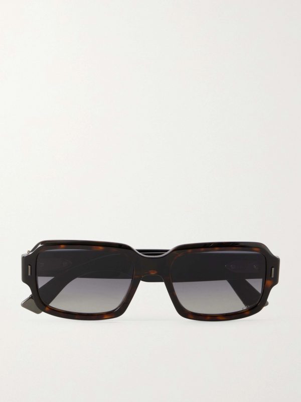 DiorTailoring S2I Squared-Frame Acetate Sunglasses