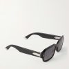 Diortailoring Squared-Frame Acetate Sunglasses - FR