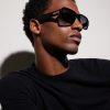 Diortailoring Squared-Frame Acetate Sunglasses - OU