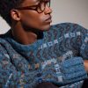 Slim Havana Geometric Acetate Sunglasses - BK