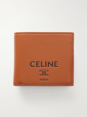 Logo-Debossed Leather Billfold Wallet
