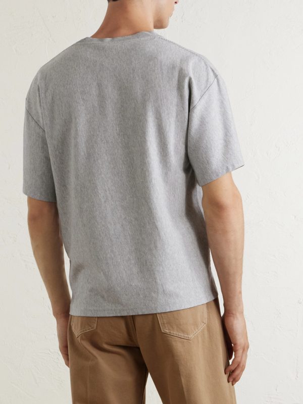 Logo-Print Cotton-Jersey T-Shirt - BK Logo-Print Cotton-Jersey T-Shirt - BK