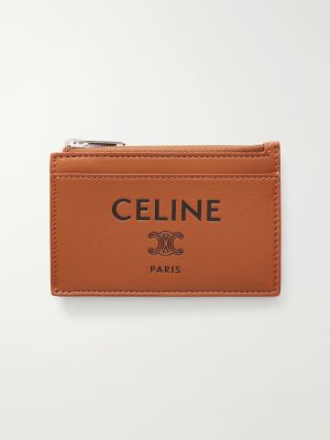 Logo-Debossed Leather Cardholder