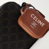 Triomphe-Print Textured-Canvas Messenger Bag - CU Triomphe-Print Textured-Canvas Messenger Bag - CU