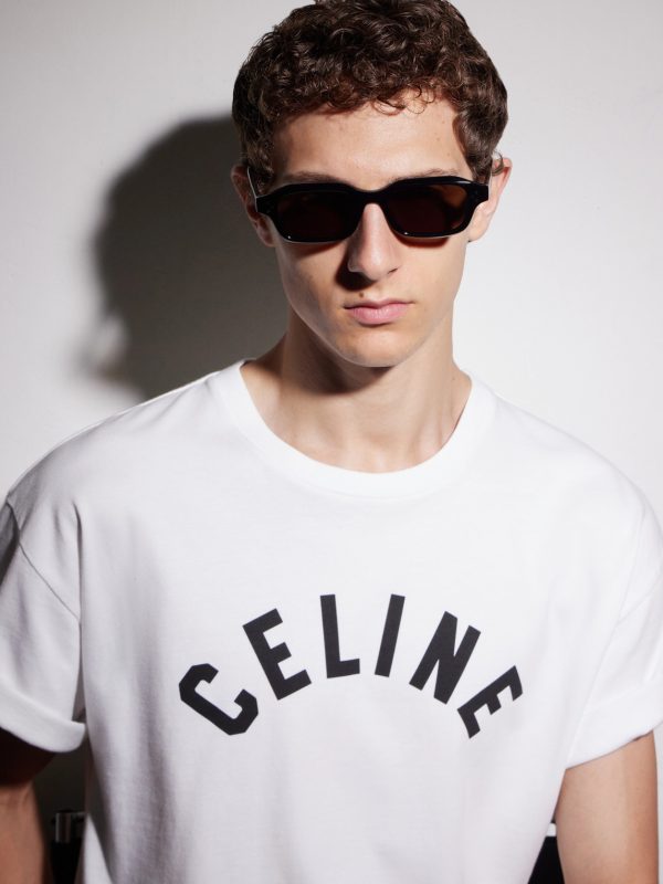 Rectangular-Frame Acetate Sunglasses - OU