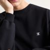 Triomphe-Embroidered Cotton-Fleece Sweatshirt - CU Triomphe-Embroidered Cotton-Fleece Sweatshirt - CU