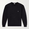 Triomphe-Embroidered Cotton-Fleece Sweatshirt Triomphe-Embroidered Cotton-Fleece Sweatshirt