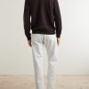 Triomphe-Embroidered Wool Sweater - BK