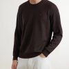 Triomphe-Embroidered Wool Sweater - FR