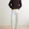 Triomphe-Embroidered Wool Sweater - OU
