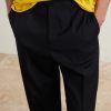 Straight-Leg Wool-Gabardine Trousers - CU