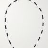 Triomphe Silver-Tone, Onyx and Howlite Necklace Triomphe Silver-Tone, Onyx and Howlite Necklace
