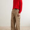 Triomphe-Embroidered Wool Sweater - OU Triomphe-Embroidered Wool Sweater - OU