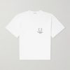 Triomphe-Embroidered Cotton-Jersey T-Shirt Triomphe-Embroidered Cotton-Jersey T-Shirt