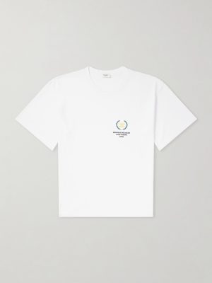 Triomphe-Embroidered Cotton-Jersey T-Shirt Triomphe-Embroidered Cotton-Jersey T-Shirt