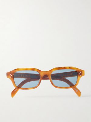 Rectangular-Frame Acetate Sunglasses Rectangular-Frame Acetate Sunglasses