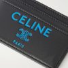 Logo-Print Leather Cardholder - CU