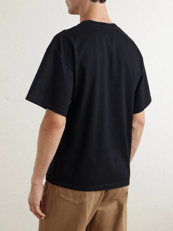 Logo-Print Cotton-Jersey T-Shirt - BK Logo-Print Cotton-Jersey T-Shirt - BK