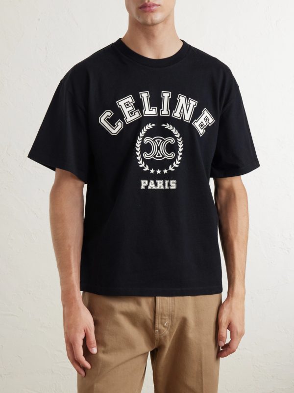 Logo-Print Cotton-Jersey T-Shirt - FR Logo-Print Cotton-Jersey T-Shirt - FR