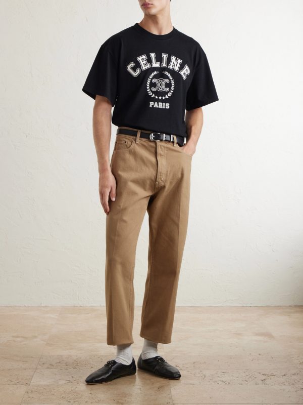 Logo-Print Cotton-Jersey T-Shirt - OU Logo-Print Cotton-Jersey T-Shirt - OU