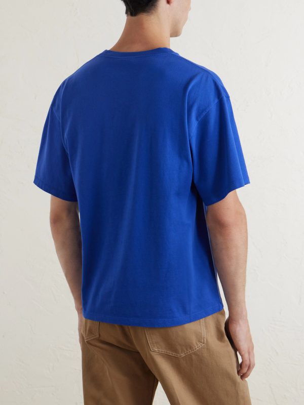 Logo-Print Cotton-Jersey T-Shirt - BK Logo-Print Cotton-Jersey T-Shirt - BK
