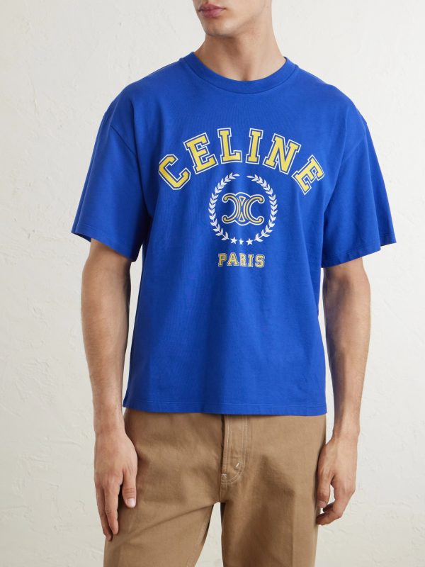 Logo-Print Cotton-Jersey T-Shirt - FR Logo-Print Cotton-Jersey T-Shirt - FR