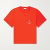 Triomphe-Embroidered Cotton-Jersey T-Shirt Triomphe-Embroidered Cotton-Jersey T-Shirt
