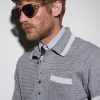 Round-Frame Silver-Tone Titanium Sunglasses - OU Round-Frame Silver-Tone Titanium Sunglasses - OU