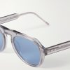 Round-Frame Acetate Sunglasses - E1 Round-Frame Acetate Sunglasses - E1
