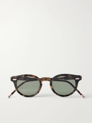 Round-Frame Tortoiseshell Acetate Sunglasses Round-Frame Tortoiseshell Acetate Sunglasses