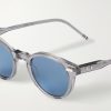 Round-Frame Acetate Sunglasses - E1 Round-Frame Acetate Sunglasses - E1