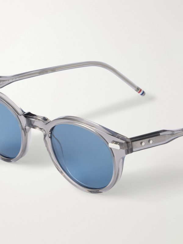 Round-Frame Acetate Sunglasses - E1 Round-Frame Acetate Sunglasses - E1