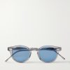 Round-Frame Acetate Sunglasses Round-Frame Acetate Sunglasses