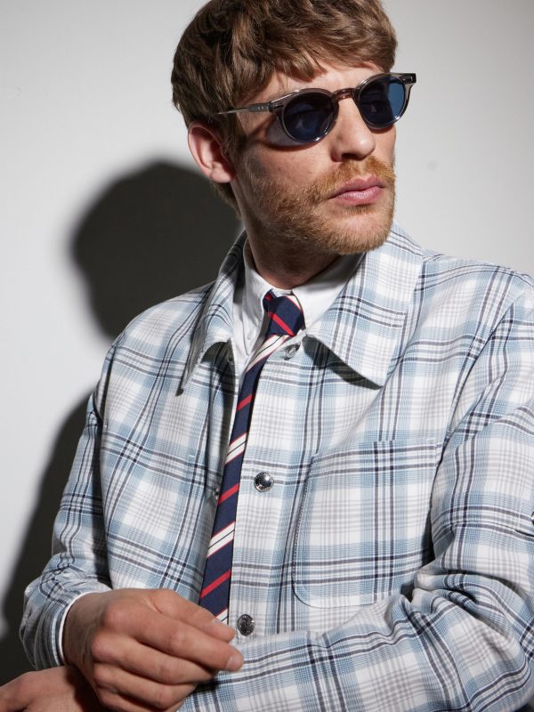 Round-Frame Acetate Sunglasses - OU Round-Frame Acetate Sunglasses - OU