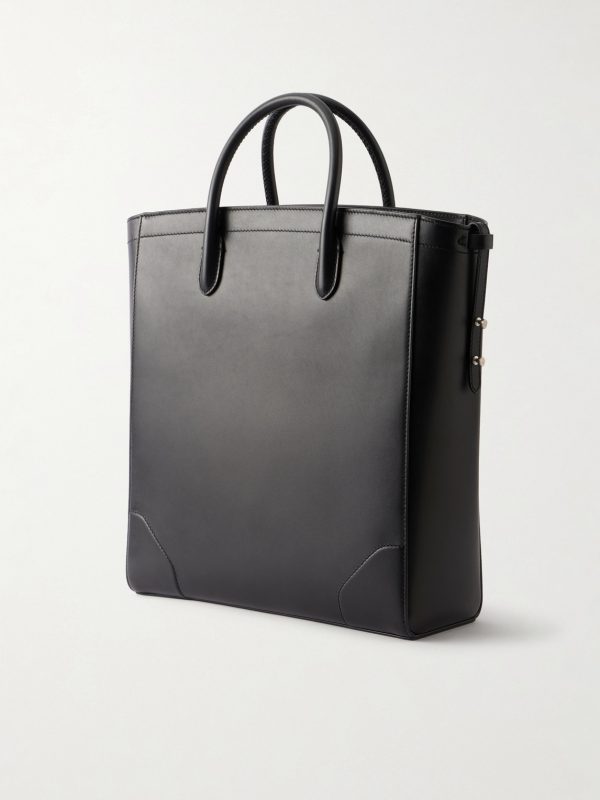 Century 33 Patina-Leather Tote Bag - BK