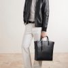 Century 33 Patina-Leather Tote Bag - OU
