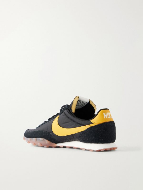 Waffle Racer Nylon, Suede and Leather Sneakers - BK Waffle Racer Nylon, Suede and Leather Sneakers - BK
