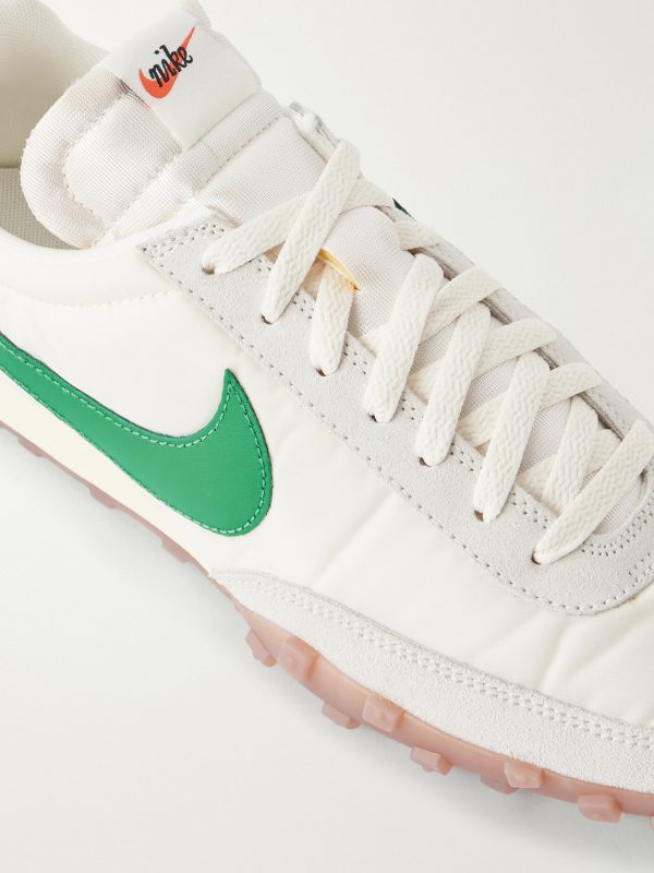 Waffle Racer Nylon, Suede and Leather Sneakers - CU