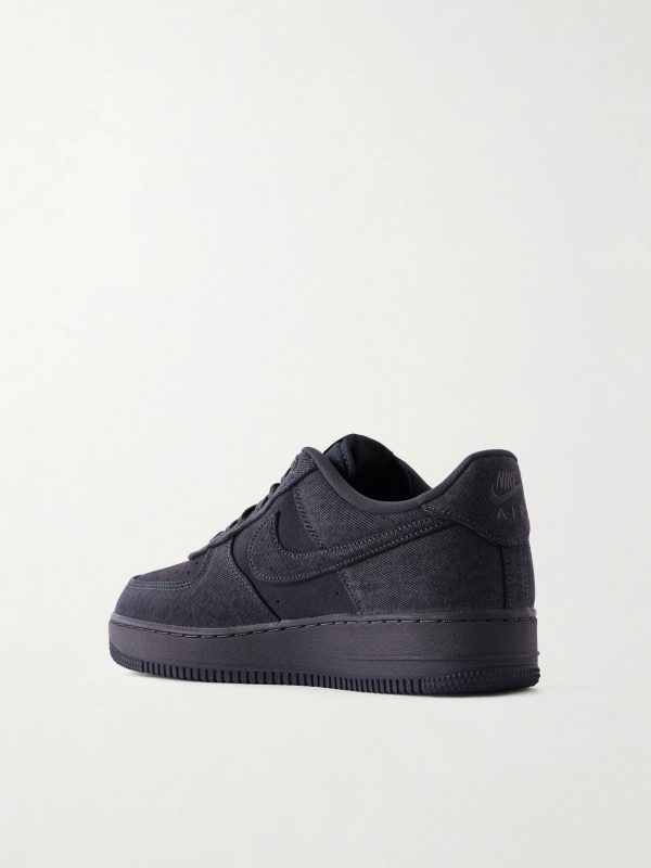 Air Force 1 Denim Sneakers - BK Air Force 1 Denim Sneakers - BK