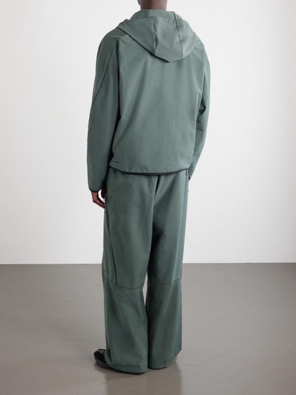 Tech Shori Logo-Embroidered Shell Jacket - BK