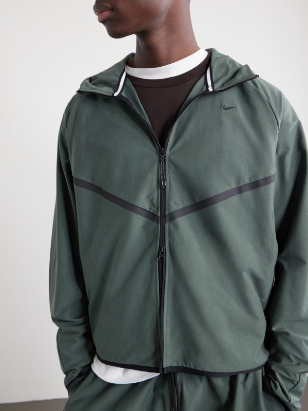 Tech Shori Logo-Embroidered Shell Jacket - CU
