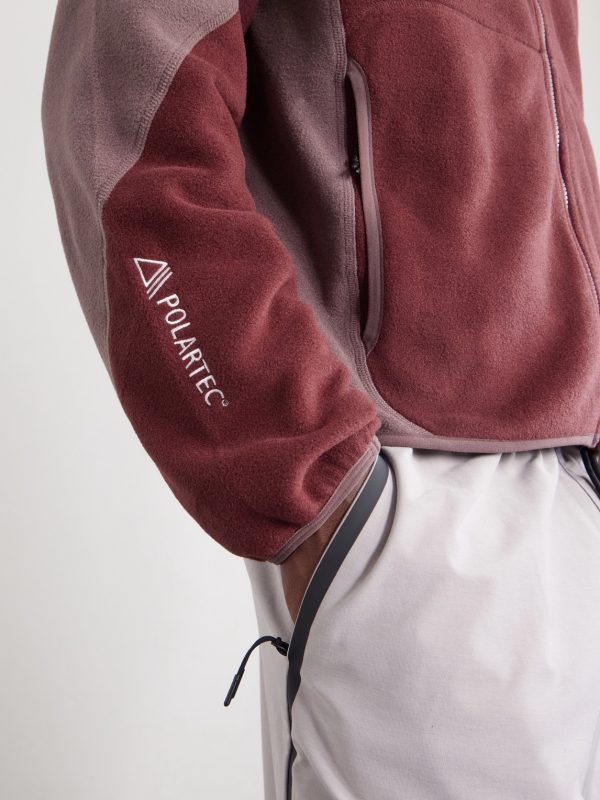 ACG Wolf Tree Logo-Embroidered Fleece Jacket - CU ACG Wolf Tree Logo-Embroidered Fleece Jacket - CU