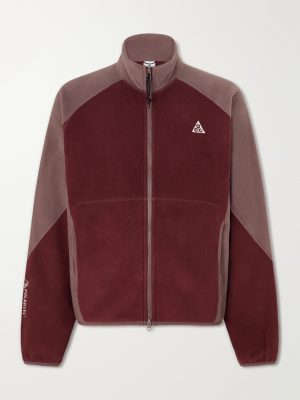 ACG Wolf Tree Logo-Embroidered Fleece Jacket