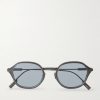Round-Frame Titanium Sunglasses Round-Frame Titanium Sunglasses